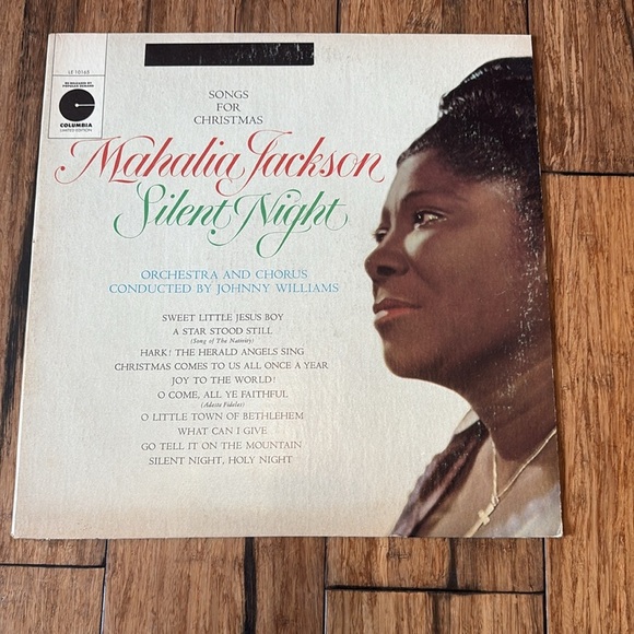 Songs For Christmas Mahalia Jackson Silent Night Vinyl Record LP - Picture 2 of 8